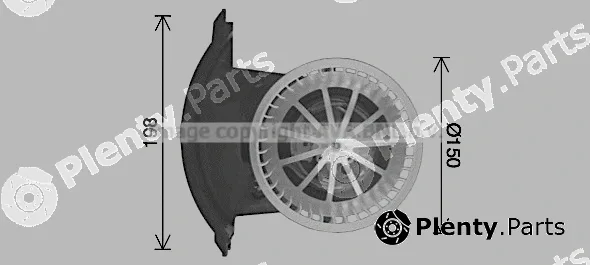 Prasco VN8427 — Electric Motor, interior blower