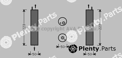 Prasco DWD057 — Dryer, air conditioning