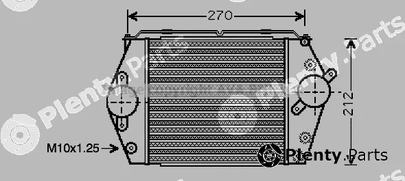 Prasco MZ4188 — Charge Air Cooler