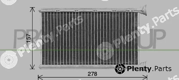 Prasco BM123H001 — Heat Exchanger, interior heating