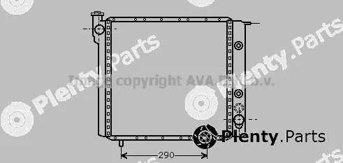 Prasco RT2072 — Radiator, engine cooling