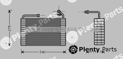 Prasco CTV001 — Evaporator, air conditioning