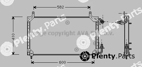 Prasco DW5006 — Condenser, air conditioning