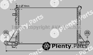 Prasco RT2561 — Radiator, engine cooling