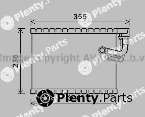 Prasco AIV326 — Evaporator, air conditioning