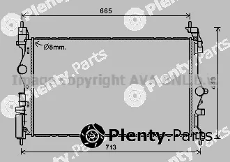 Prasco OL2682 — Radiator, engine cooling