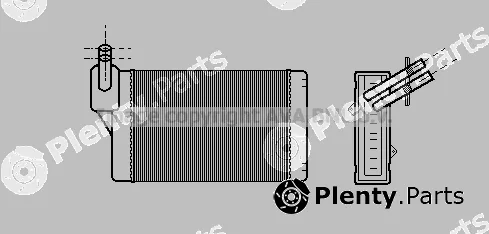 Prasco VNA6060 — Heat Exchanger, interior heating