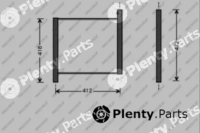Prasco ME302R001 — Radiator, engine cooling PrascoSelection