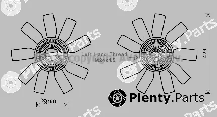 Prasco VNF364 — Fan, engine cooling