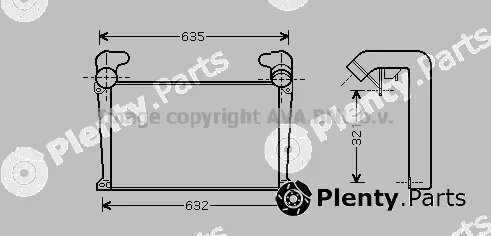 Prasco MN4034 — Charge Air Cooler