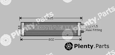 Prasco AU3193 — Oil Cooler, engine oil