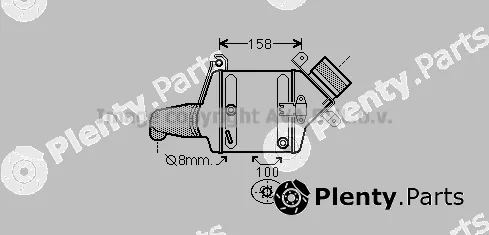Prasco BW4381 — Charge Air Cooler