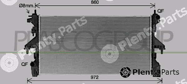 Prasco FT932R002 — Radiator, engine cooling