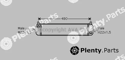 Prasco MS3010 — Oil Cooler, engine oil