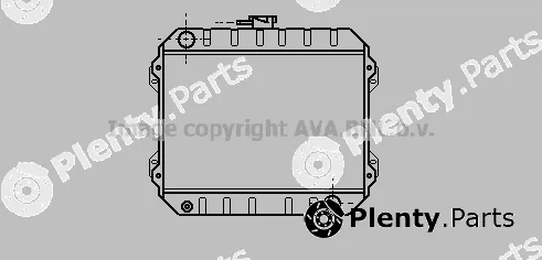 Prasco TO2010 — Radiator, engine cooling