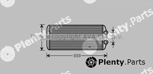 Prasco PE6312 — Heat Exchanger, interior heating