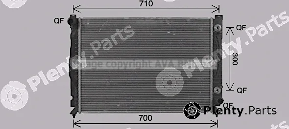 Prasco AI2431 — Radiator, engine cooling