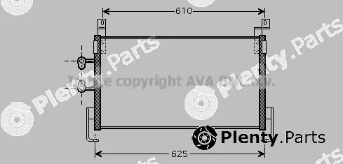 Prasco CR5095 — Condenser, air conditioning