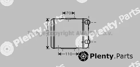 Prasco AI2256 — Radiator, engine cooling