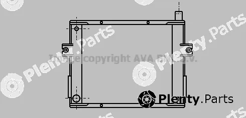 Prasco IV2029 — Radiator, engine cooling