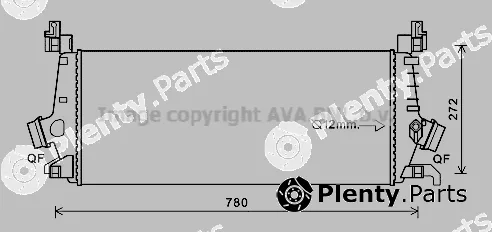 Prasco OLA4647 — Charge Air Cooler