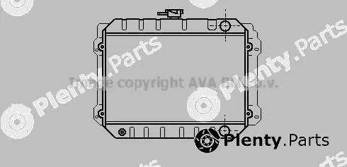 Prasco TO2013 — Radiator, engine cooling