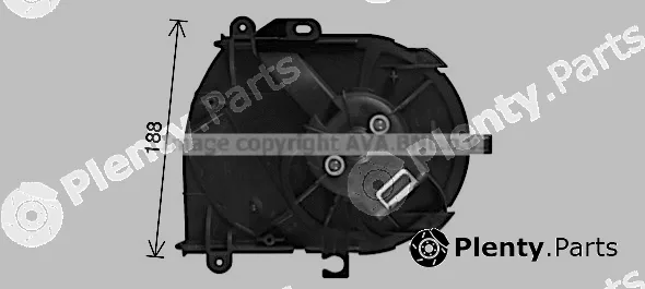 Prasco CN8325 — Electric Motor, interior blower