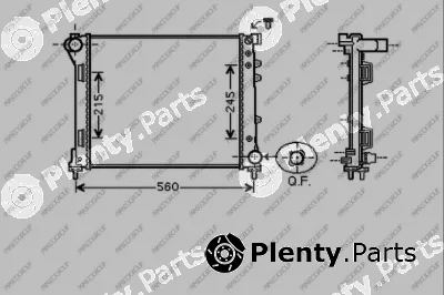 Prasco FT124R002 — Radiator, engine cooling PrascoSelection