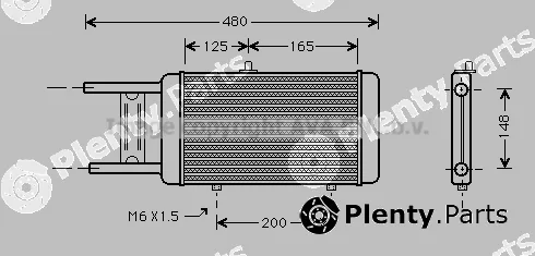Prasco AI2066 — Radiator, engine cooling