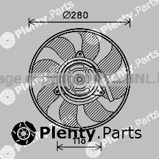 Prasco FT7609 — Fan, engine cooling