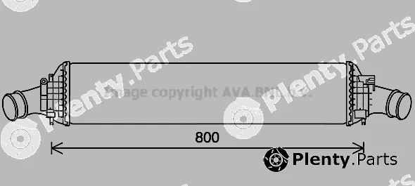 Prasco AI4406 — Charge Air Cooler