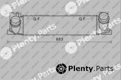 Prasco BM123N001 — Charge Air Cooler PrascoSelection