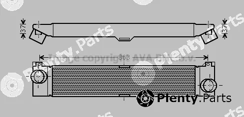 Prasco FTA4353 — Charge Air Cooler