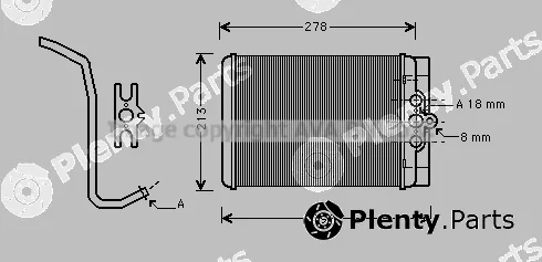 Prasco MS6314 — Heat Exchanger, interior heating