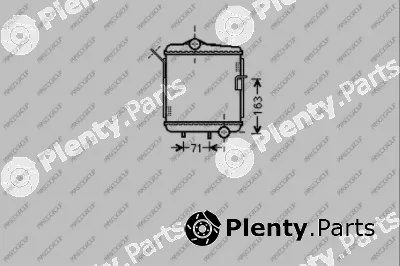 Prasco AD022R016 — Radiator, engine cooling PrascoSelection