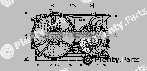 Prasco OL7533 — Fan, engine cooling
