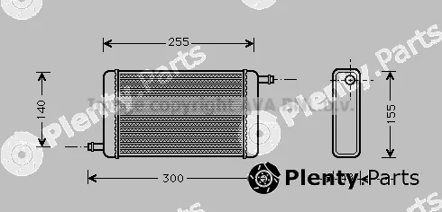 Prasco BD6007 — Heat Exchanger, interior heating