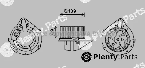 Prasco AI8372 — Electric Motor, interior blower