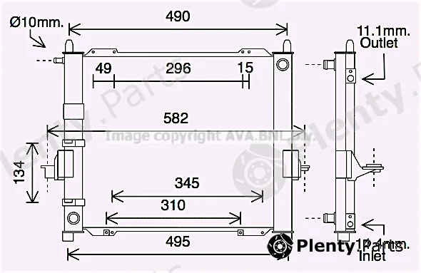 Prasco RTM632 — Cooling Module