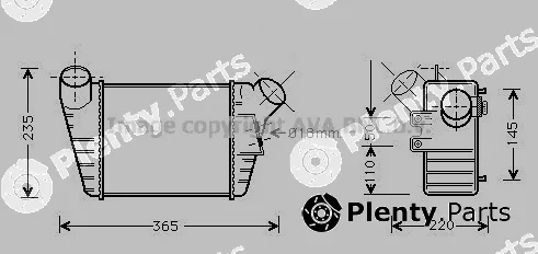 Prasco VN4182 — Charge Air Cooler