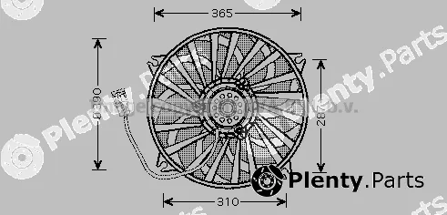 Prasco PE7531 — Fan, engine cooling