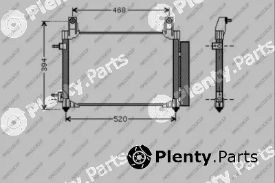Prasco DW324C002 — Condenser, air conditioning PrascoSelection