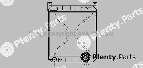 Prasco NI2001 — Radiator, engine cooling