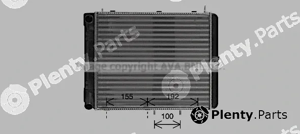 Prasco LA2028 — Radiator, engine cooling