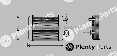 Prasco DN6071 — Heat Exchanger, interior heating