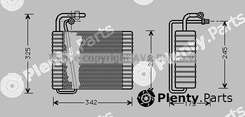 Prasco CTV004 — Evaporator, air conditioning