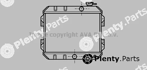 Prasco HD2002 — Radiator, engine cooling