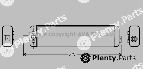 Prasco BW3178 — Oil Cooler, engine oil