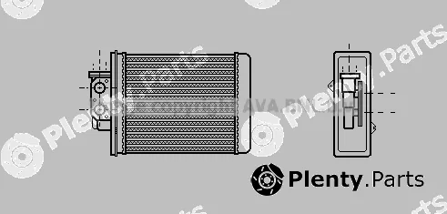 Prasco MZ6067 — Heat Exchanger, interior heating