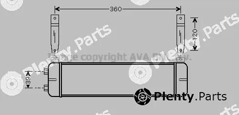 Prasco FD3343 — Oil Cooler, engine oil